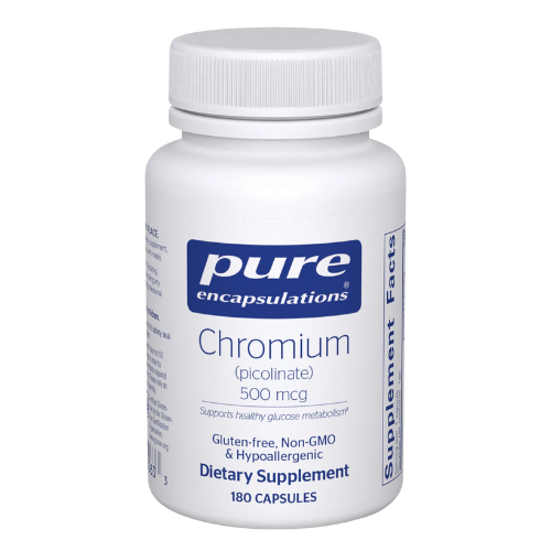 Chromium (picolinate) 500 mcg.