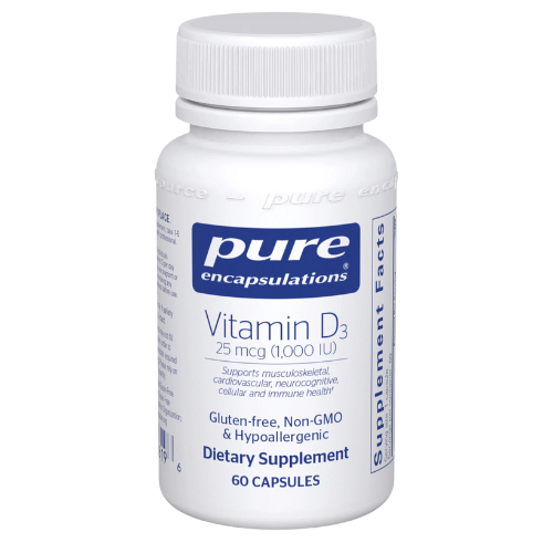 Vitamin D3 25 mcg (1,000 IU)