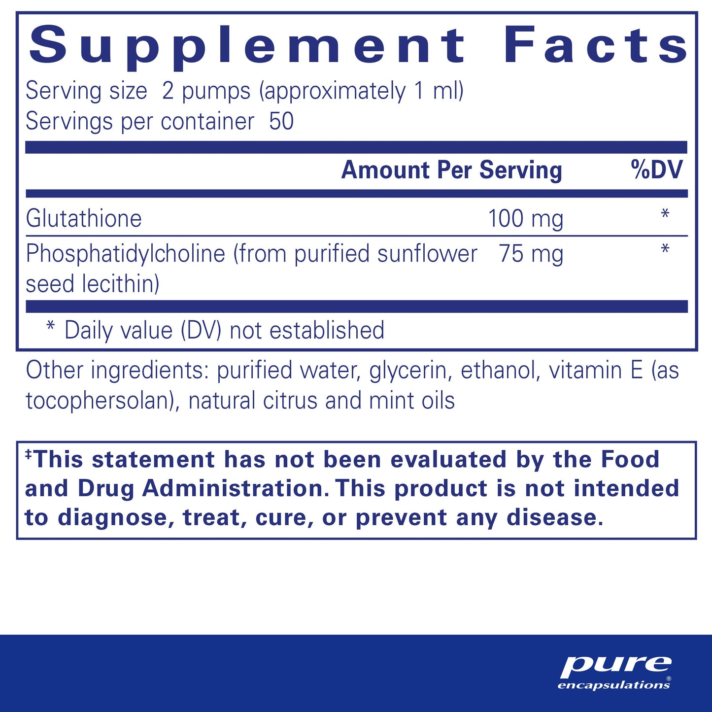 Liposomal Glutathione liquid