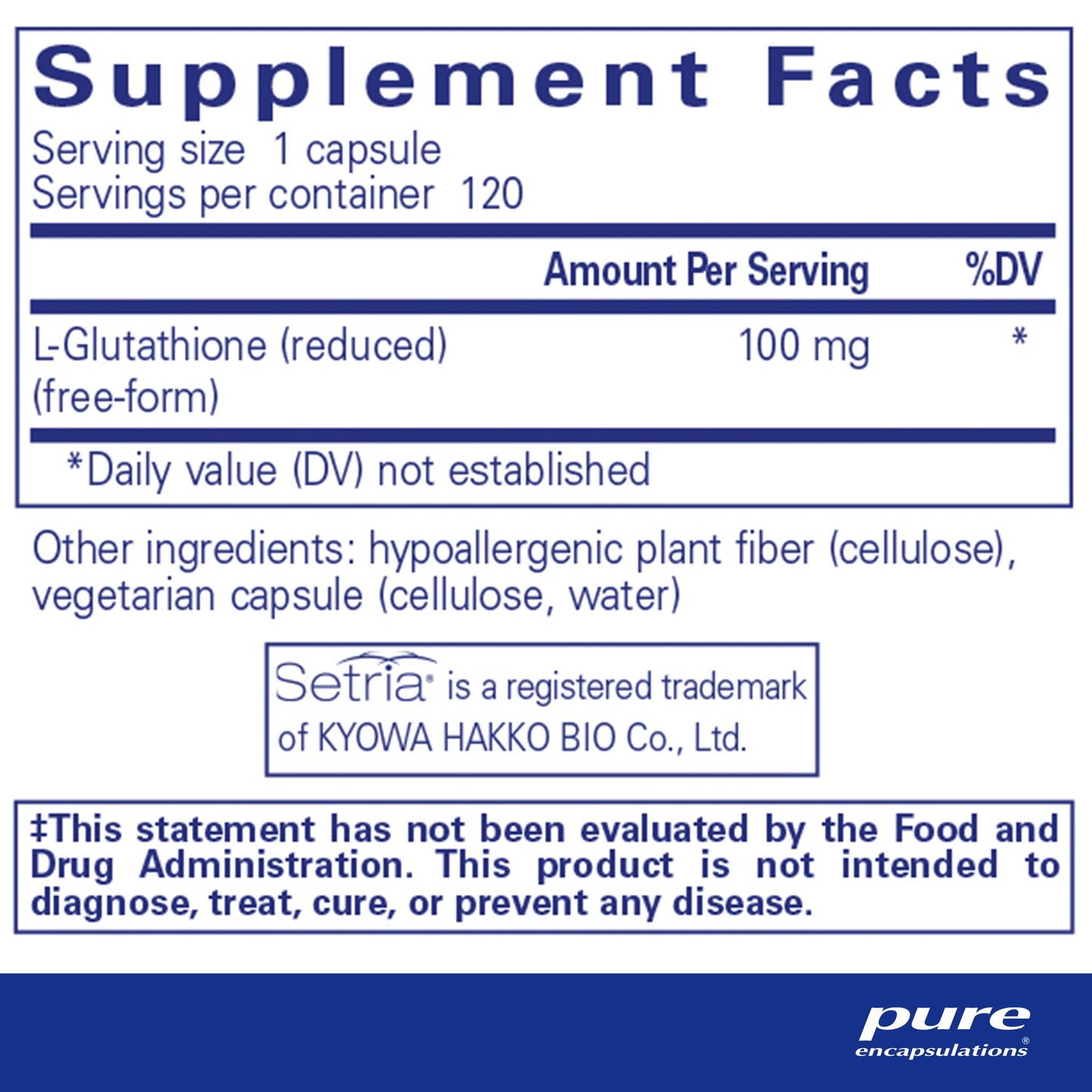 Reduced Glutathione