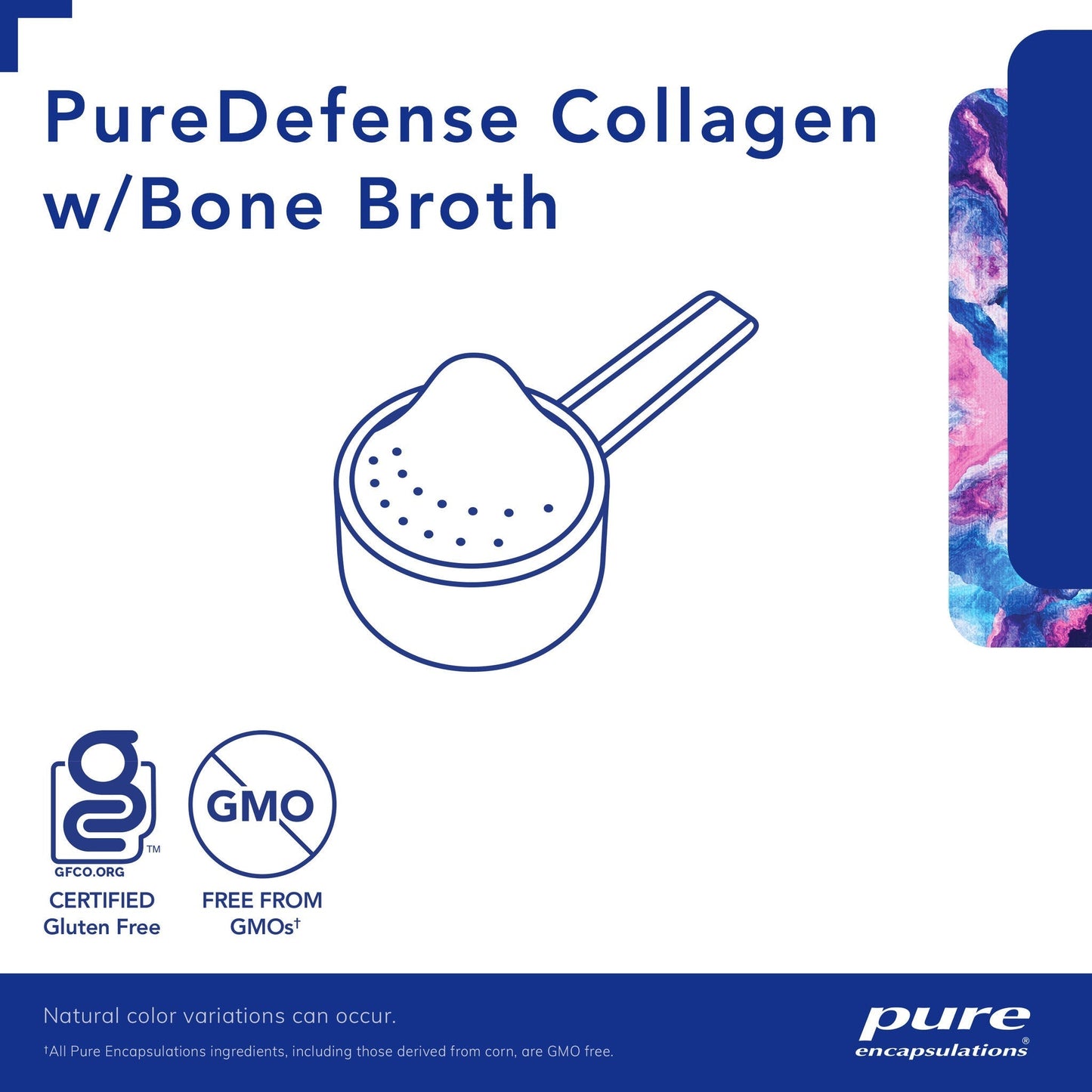 PureDefense Collagen w/ Bone Broth powder