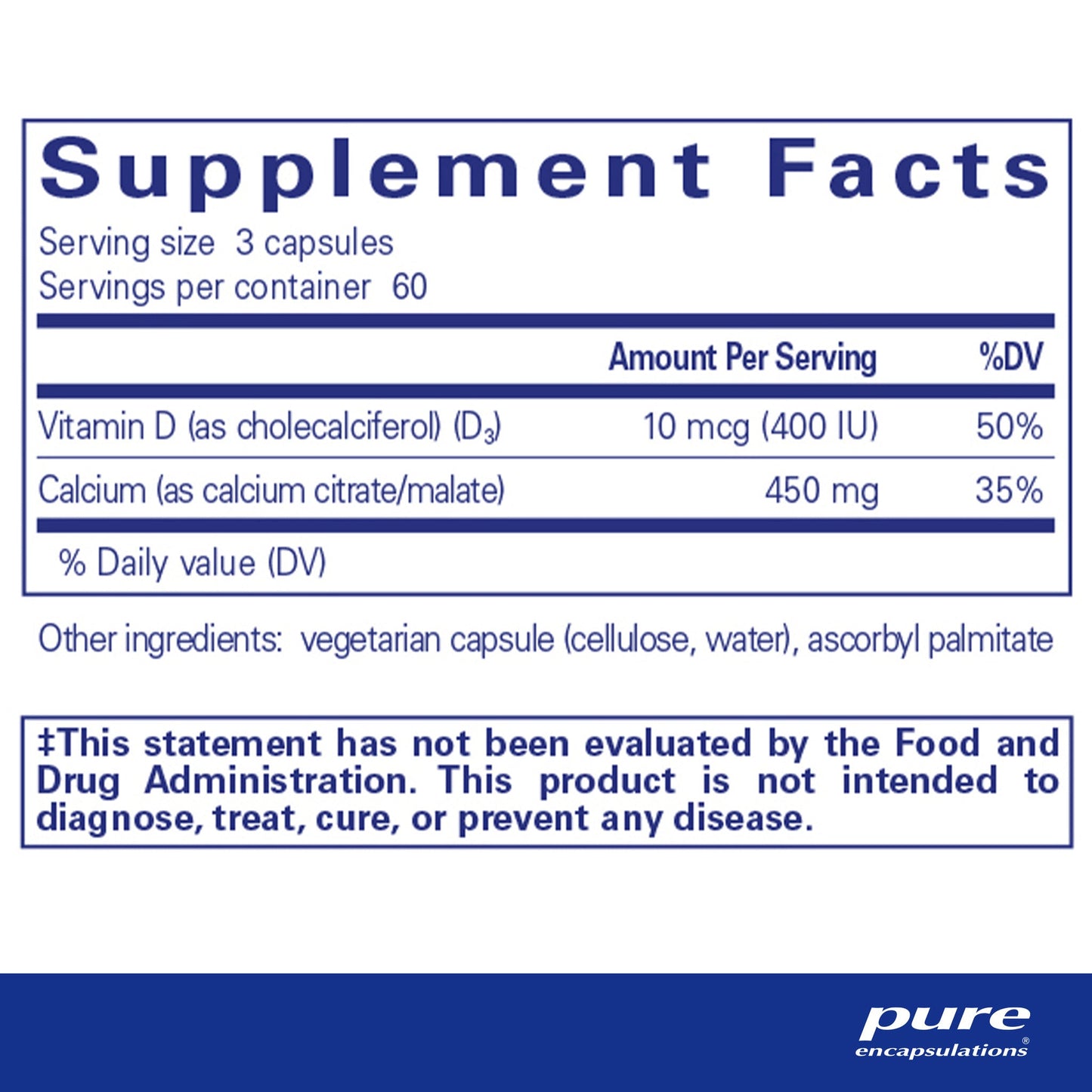 Calcium with Vitamin D3