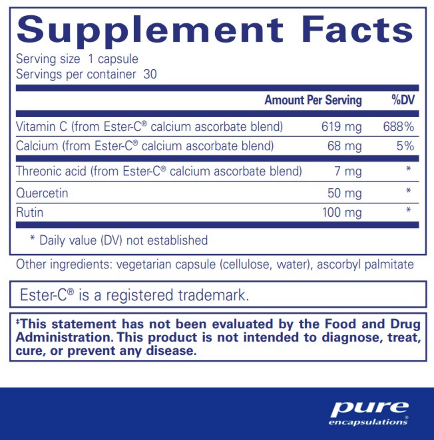 Ester-C & flavonoids