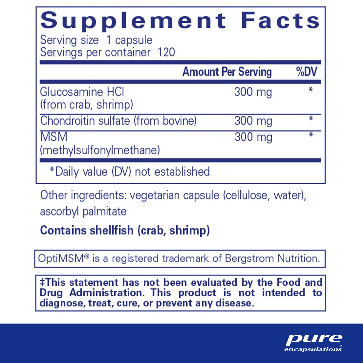 Glucosamine+ Chondroitin with MSM