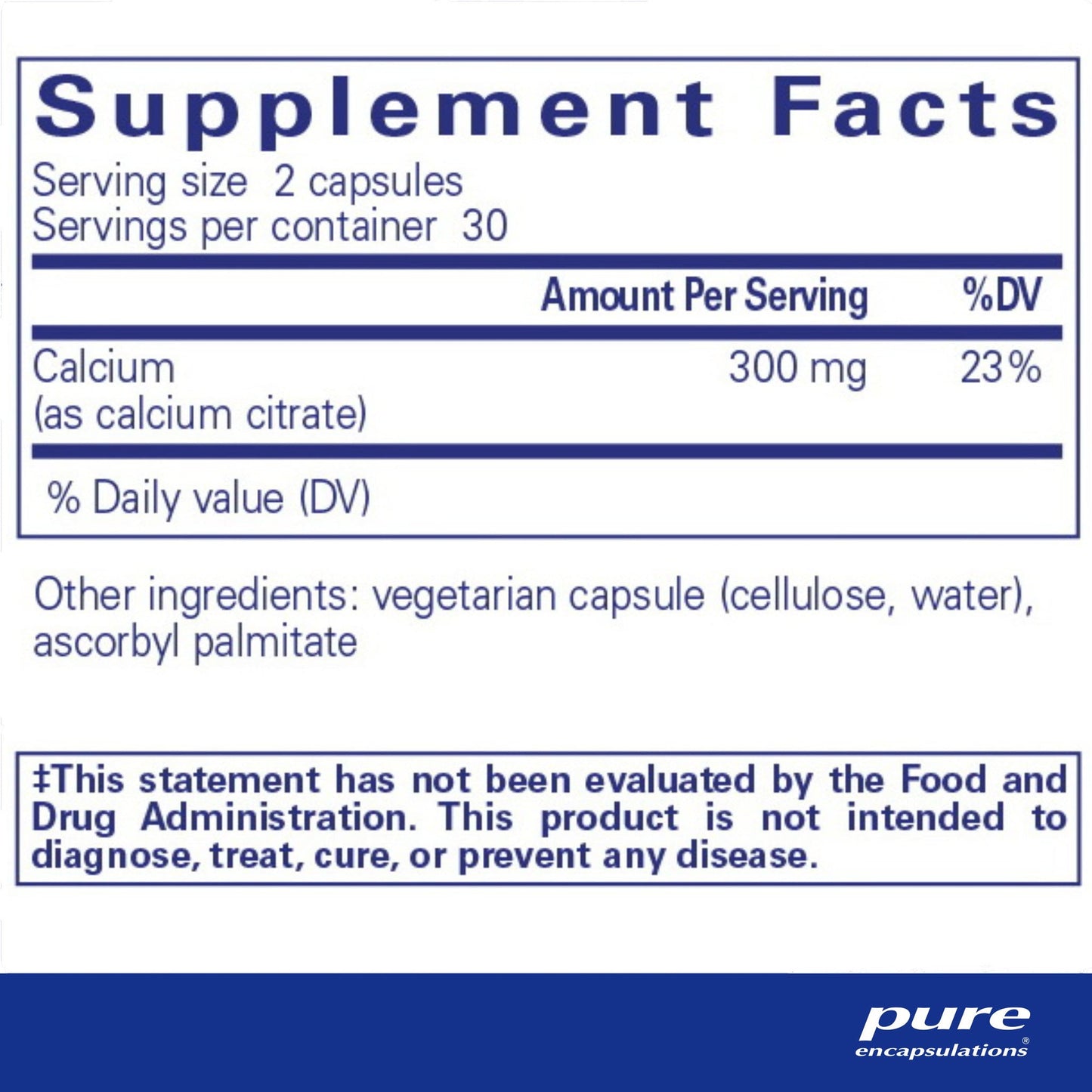 Calcium (citrate)