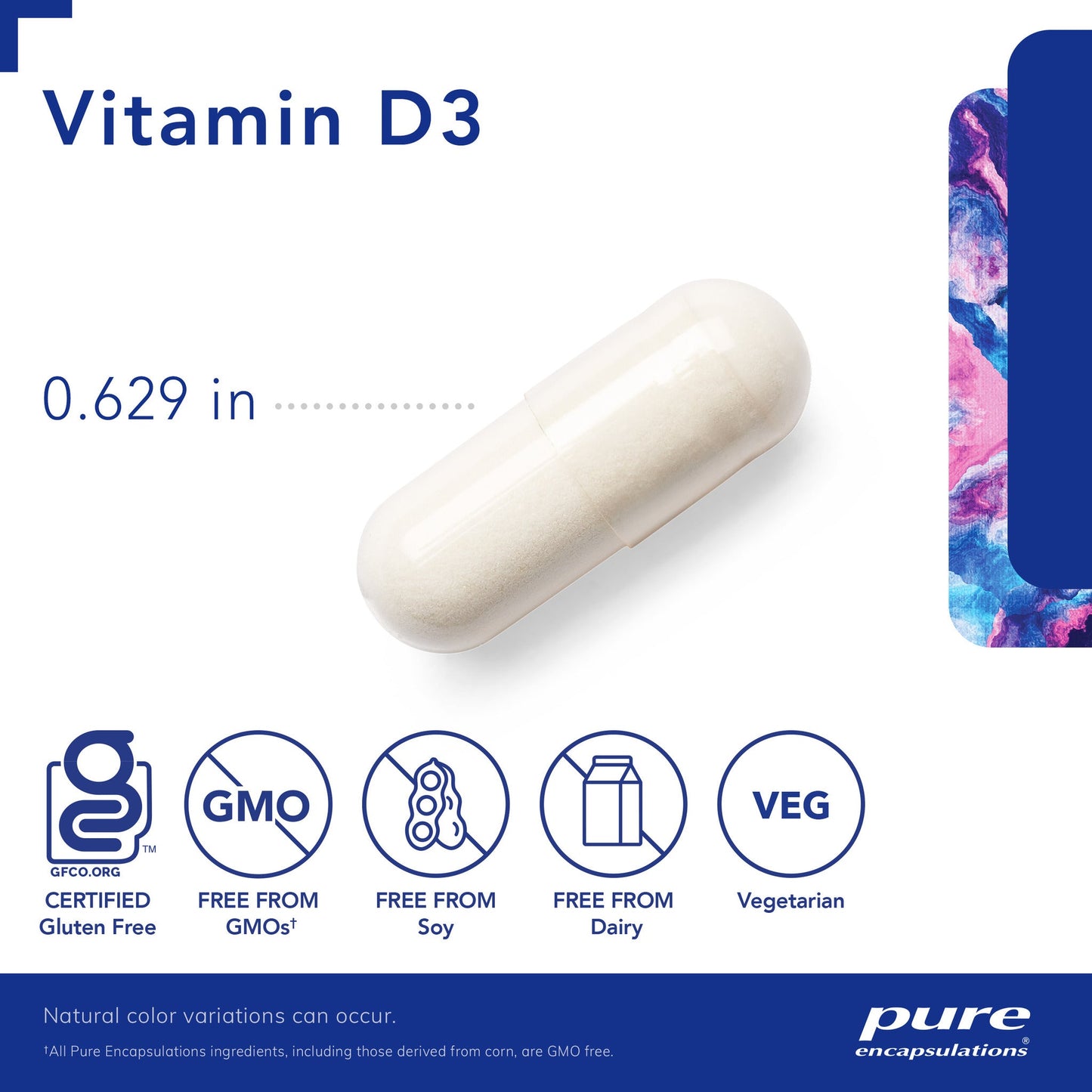 Vitamin D3 25 mcg (1,000 IU)