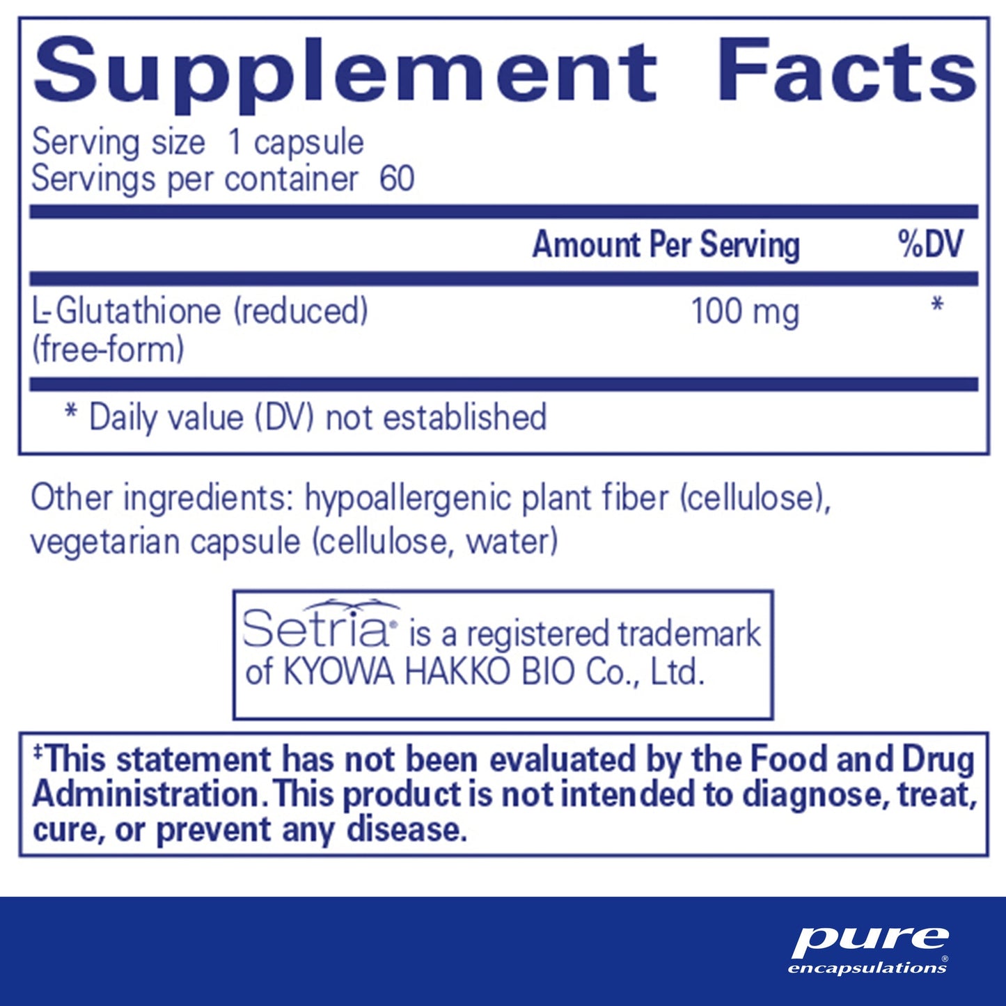 Reduced Glutathione