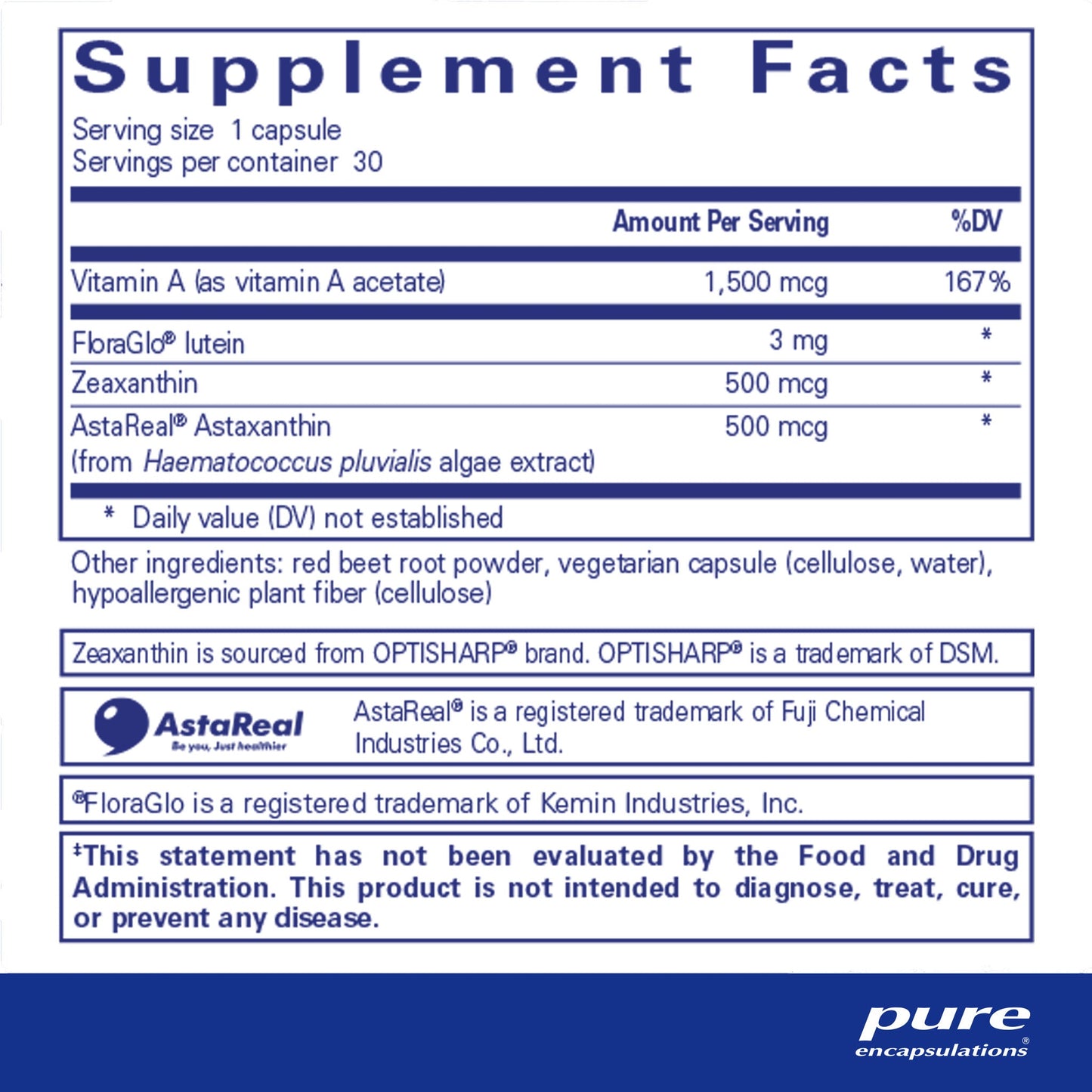 Vitamin A + Carotenoids